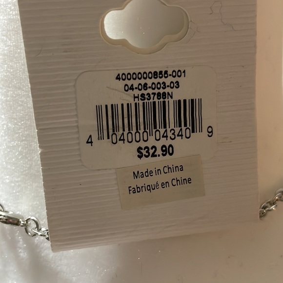 Necklace, Cleo, Color:, silver, black/grey - Picture 3 of 4